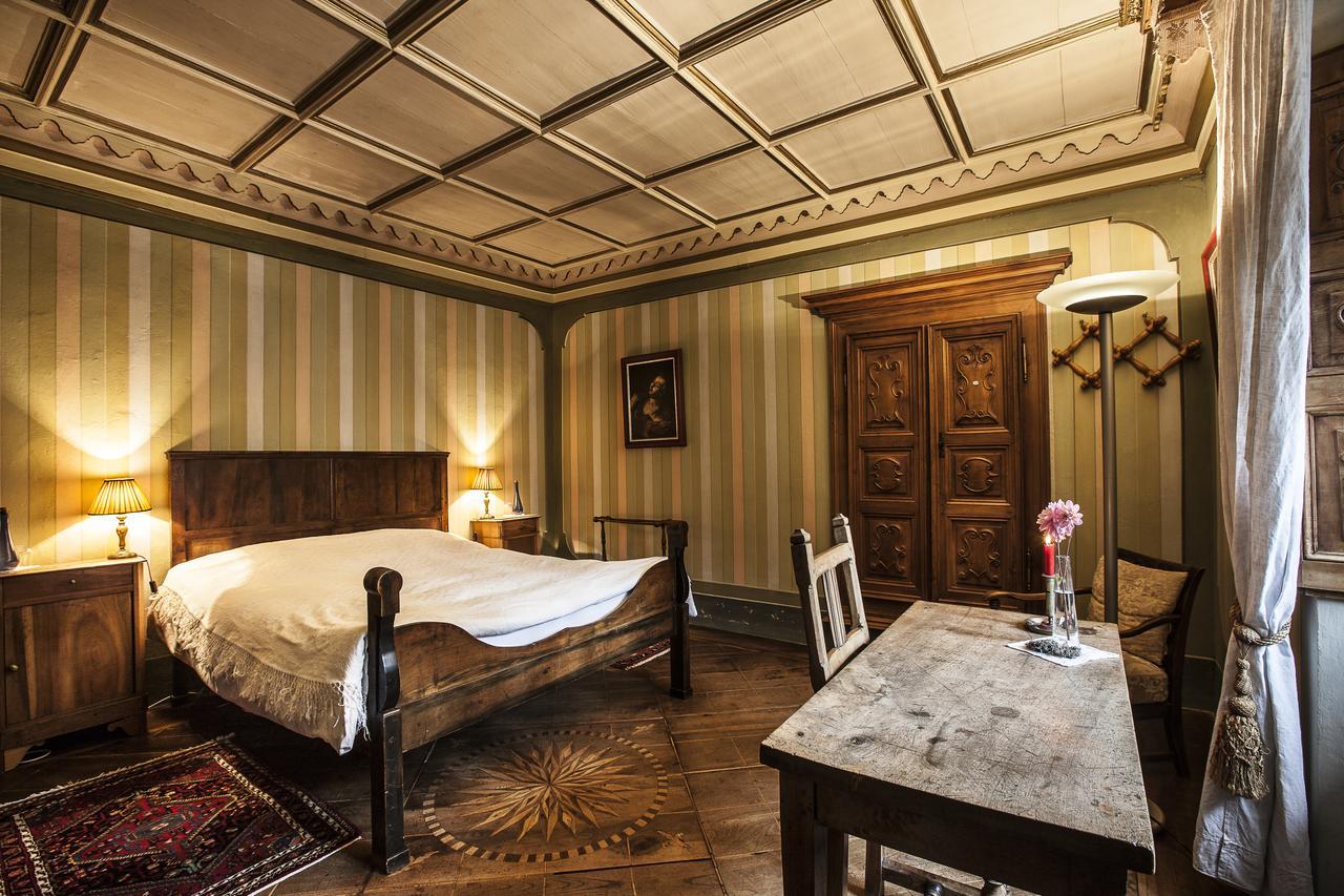 Palazzo Gamboni Swiss Historic Hotel Comologno Eksteriør billede