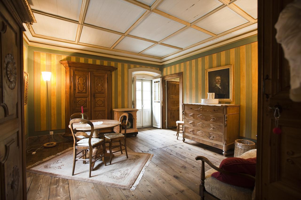 Palazzo Gamboni Swiss Historic Hotel Comologno Eksteriør billede