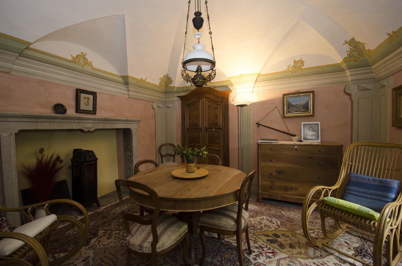 Palazzo Gamboni Swiss Historic Hotel Comologno Eksteriør billede